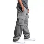 G-Style USA Men's Jogger Heavy Weight Fleece Cargo Pocket Sweat Pants