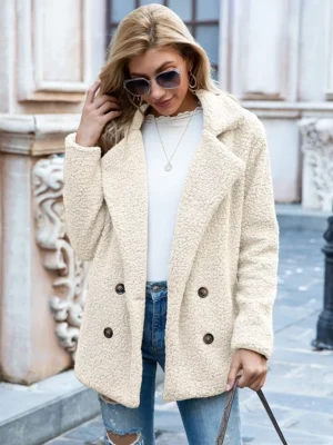 keep warm women Fashion coat jacket