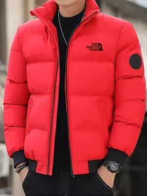 Men's winter jacket and coat Cotton coat parka jacket Men's windproof European