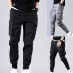 Men's Casual Hip Hop Harem Pants Trousers Cargo Joggers Streetwear Fashion Pants