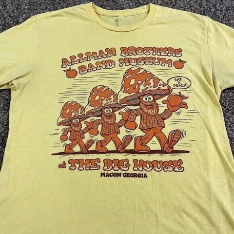 The Allman Brothers Band Short Sleeve Cotton T-shirt Unisex S-5XL S119