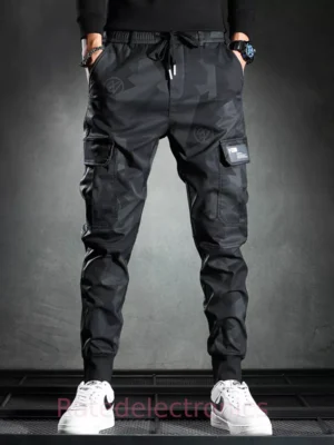 Casual Street Fashion Jogger Cargo Pants Sweatpants Camo Combat Sport Trousers